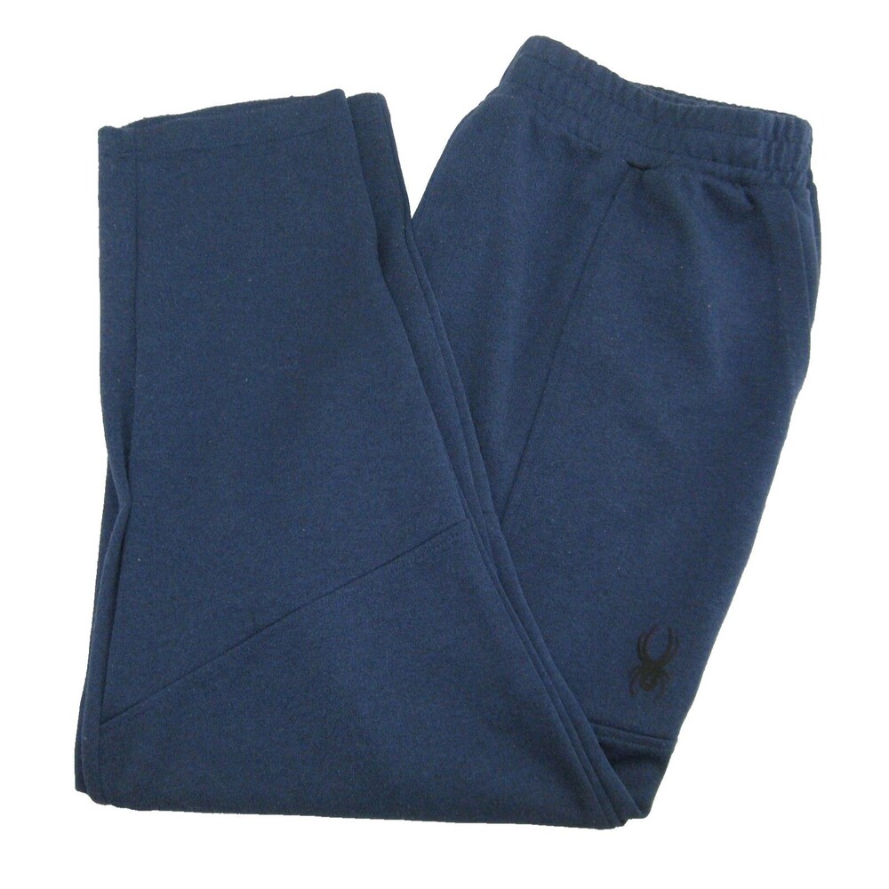 SPYDER Men's (Size Large) Blue Sweatpants Athletic Track Pants 2 Pockets